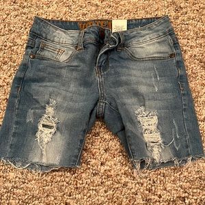 VIP JEANS, Size:0, Ripped Jean’s Shorts